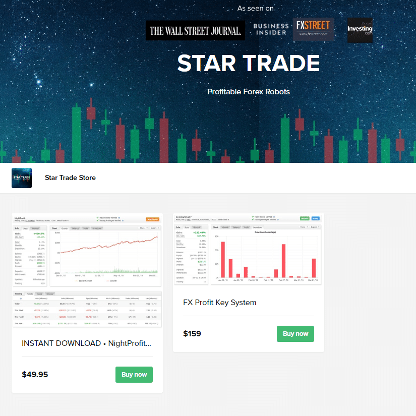 Star Trade NightProfit & FX Profit Key