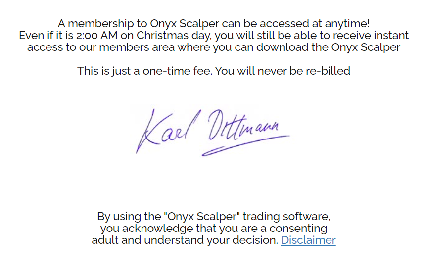 Onyx Scalper People feedback