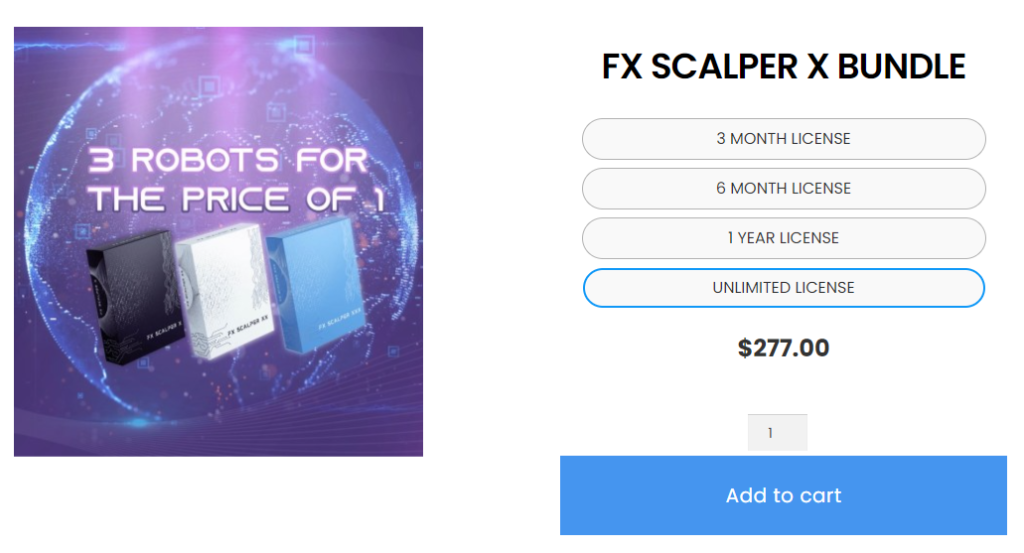 FX Scalper X price