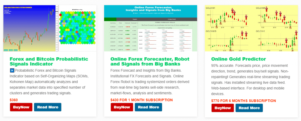 Altredo Forex Robots. The company has several prices.