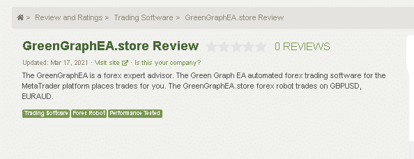Green Graph EA Customer reviews