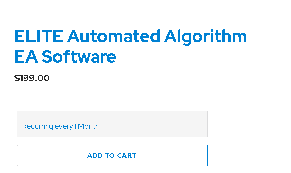 ELITE Automated Algorithm EA Pricing