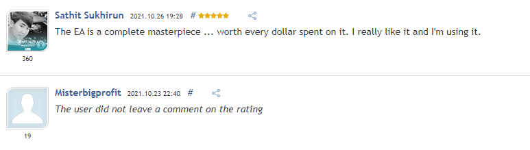 Customer reviews.