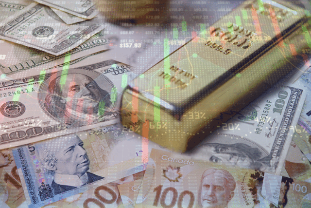 Gold Consolidates Below $1800 As USDCAD Edges Lower on Dollar Softness