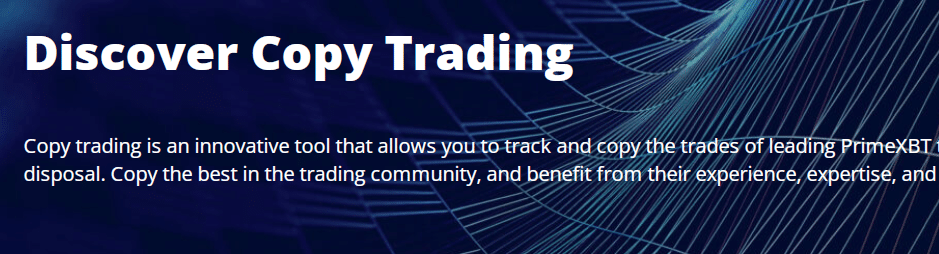 Prime XBT - Copy-trading