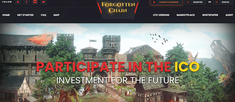 Forgotten Coin home page