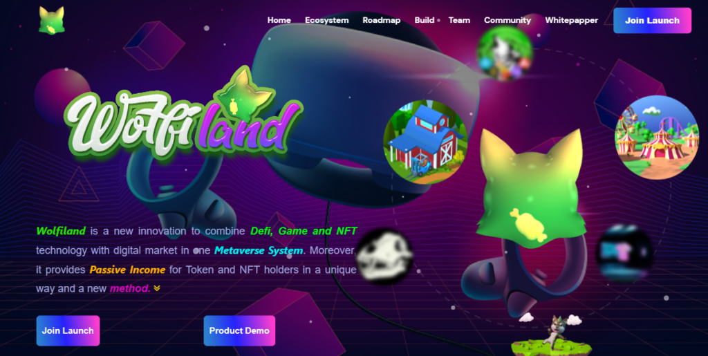 WOLFILAND home page